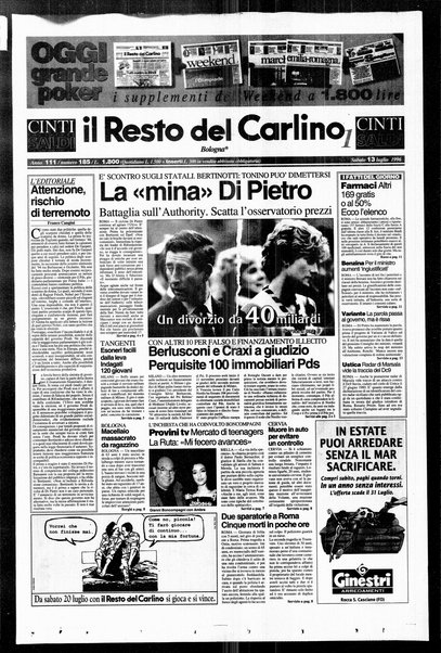 Il Resto del Carlino : giornale dell'Emilia